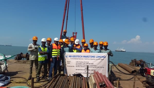 Bay Terminal offshore survey — field photo 01