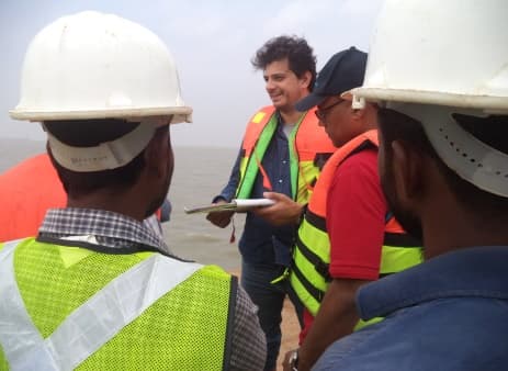 Bay Terminal offshore survey — field photo 03