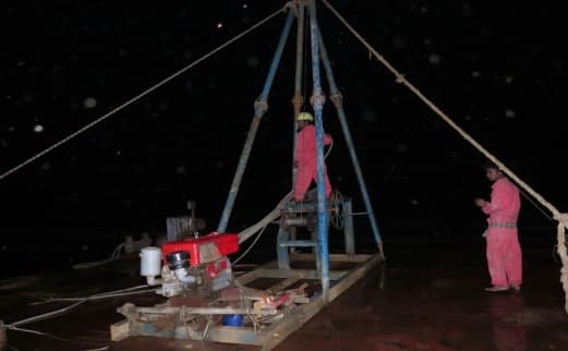 Bay Terminal offshore survey — field photo 10
