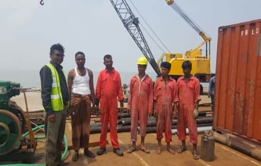Bay Terminal offshore survey — field photo 12