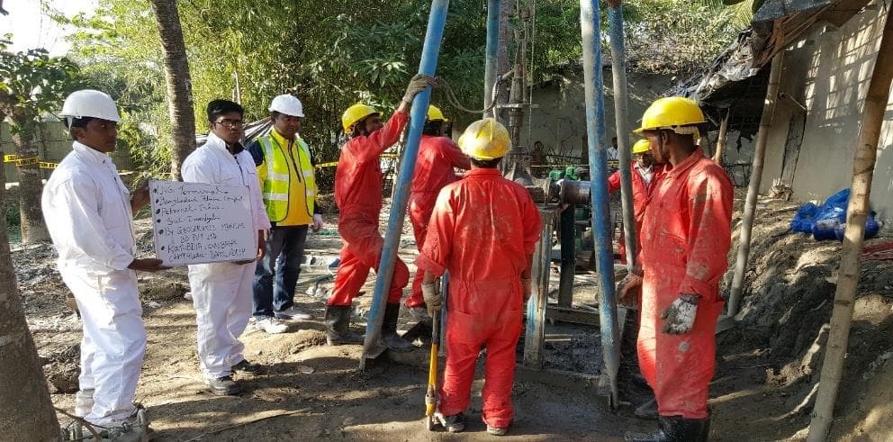 GEOTECHNICAL SURVEY-ONSHORE